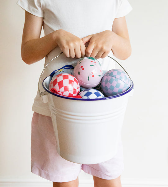 Lettuce | Bauble | Lilac Checkers