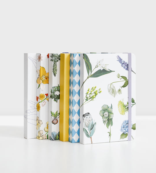 Father Rabbit | Hardcover Notebook | Blue Diamonds