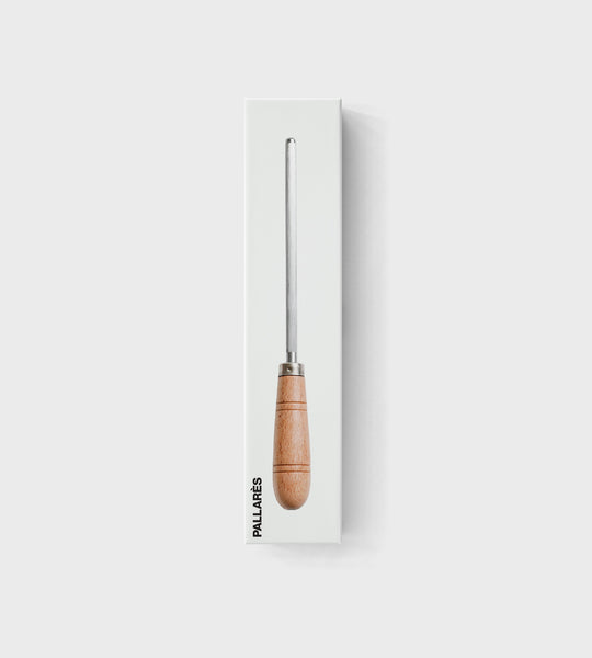 Pallarès Sharpening Steel | Beech Wood Handle | 32.5cm
