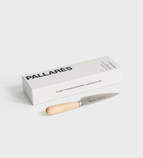 Pallarès Box Wood 11cm Stainless Steel