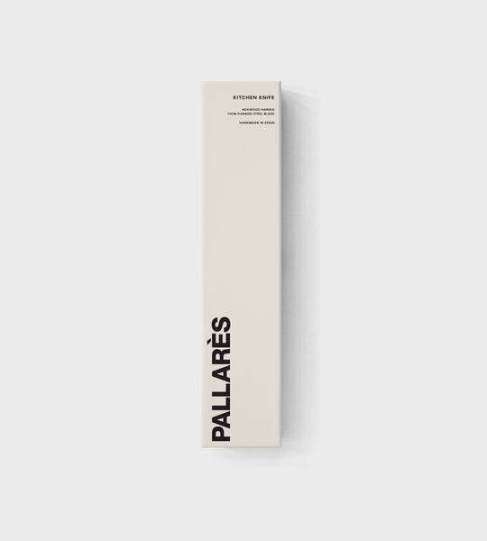 Pallarès Box Wood 13cm Carbon Steel