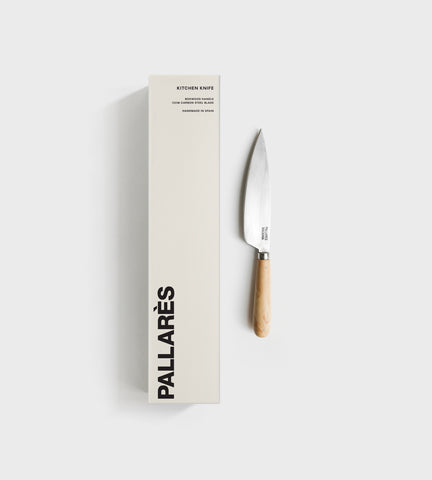 Pallarès Box Wood 13cm Carbon Steel
