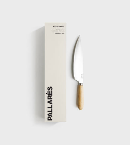 Pallarès Box Wood 16cm Carbon Steel