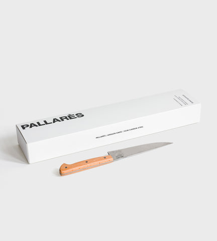 Pallarès Aragon Knife Beech Wood 13cm Carbon Steel