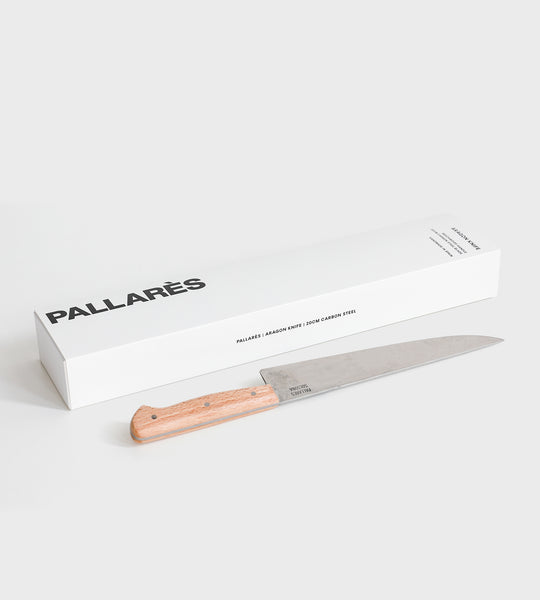 Pallarès Aragon Knife Beech Wood 20cm Carbon Steel