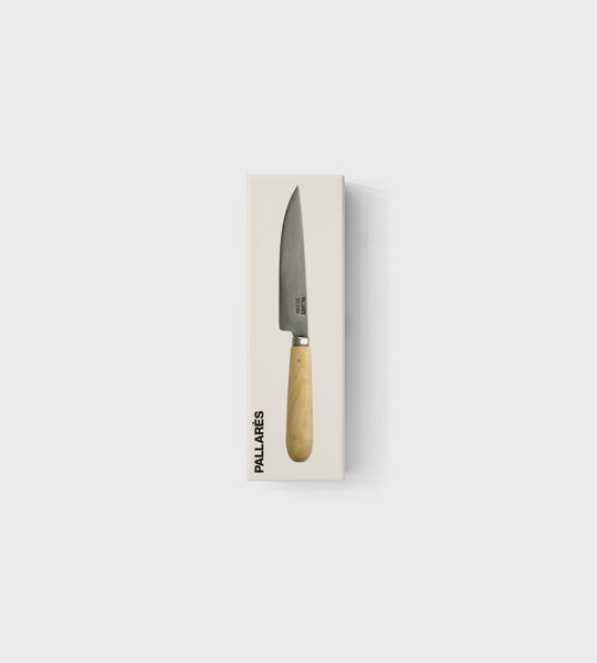 Pallarès Box Wood 12cm Carbon Steel