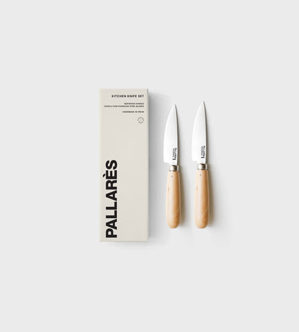 Pallarès Kitchen Knife Set Stainless 10cm & 11cm