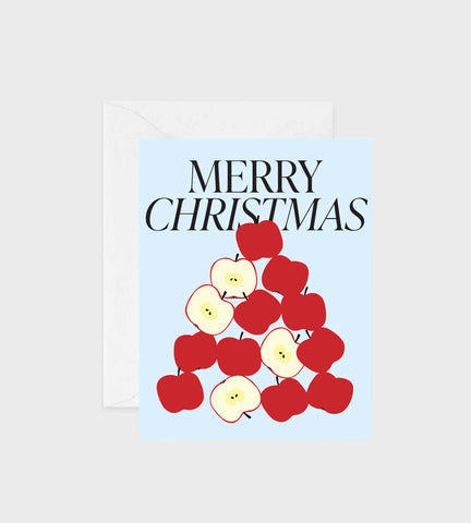 Lettuce | Card | Merry Christmas Apples
