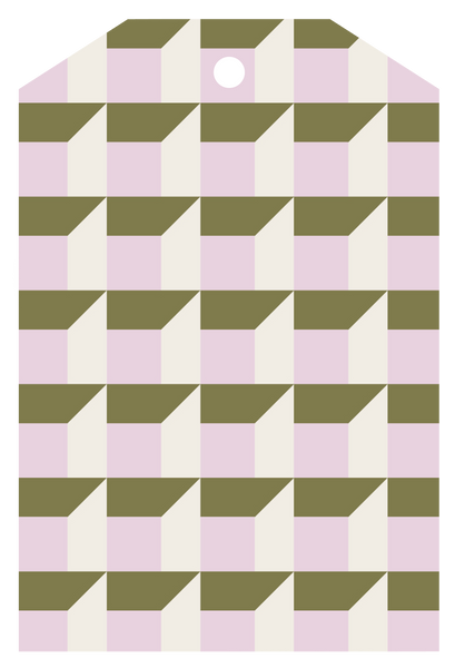 Lettuce | Gift Tag | Grid I