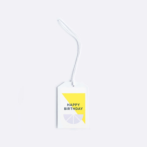 Lettuce | Gift Tag | Happy Birthday Citrus