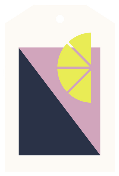 Lettuce | Gift Tag | Lemon Wedge