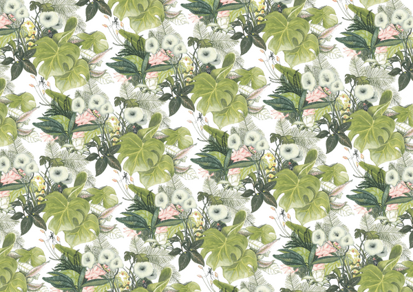 Father Rabbit Stationery | Wrapping Paper | Botanical Jungle
