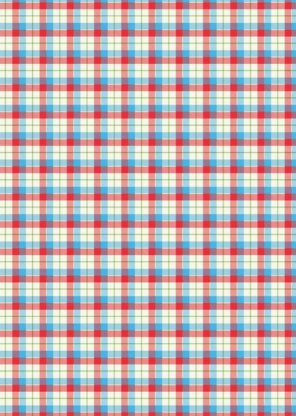 Father Rabbit | Tea Towel | Cherry + Blue Tartan