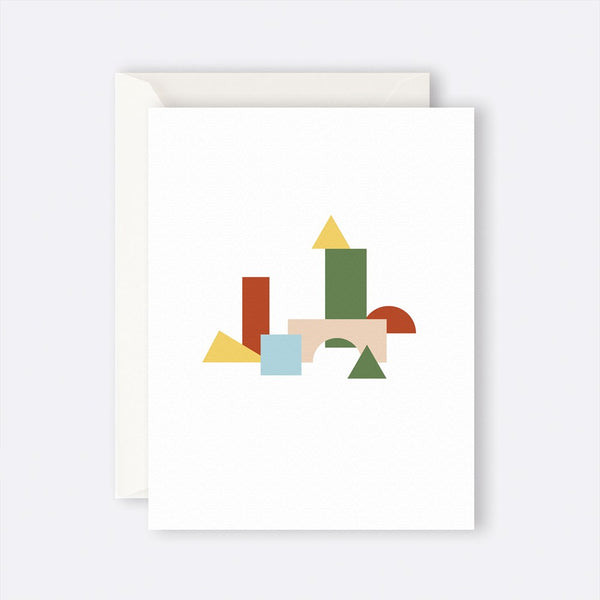 Father Rabbit Stationery | Card | City Blocks
