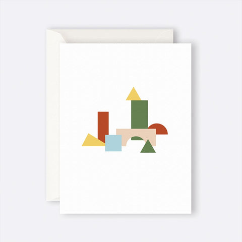 Father Rabbit Stationery | Card | City Blocks