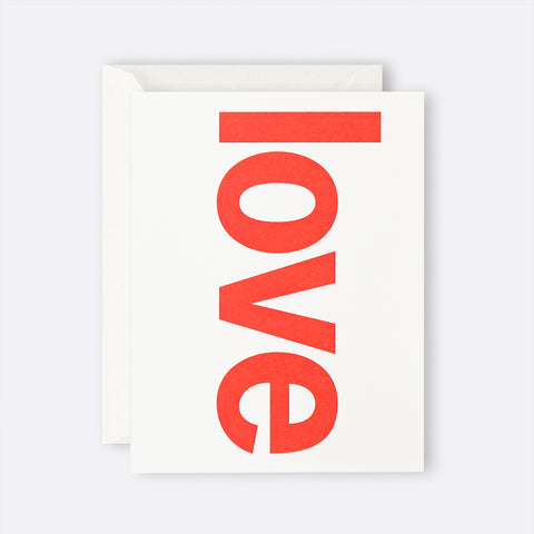 Father Rabbit Stationery | Card | Red Love