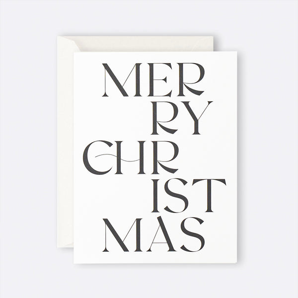 Father Rabbit Stationery | Card | Modern Merry Christmas