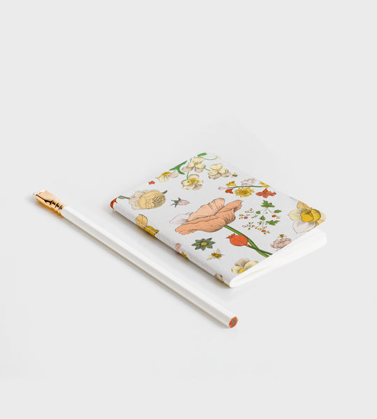 Father Rabbit | B7 Pocket Notebook | Vintage Wallpaper