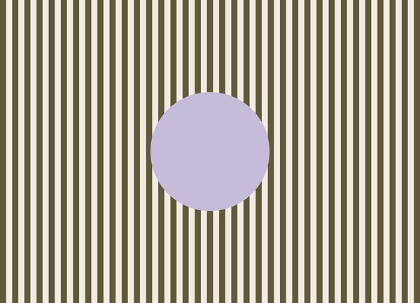 Lettuce | Wrapping Paper | Stripes With Circle