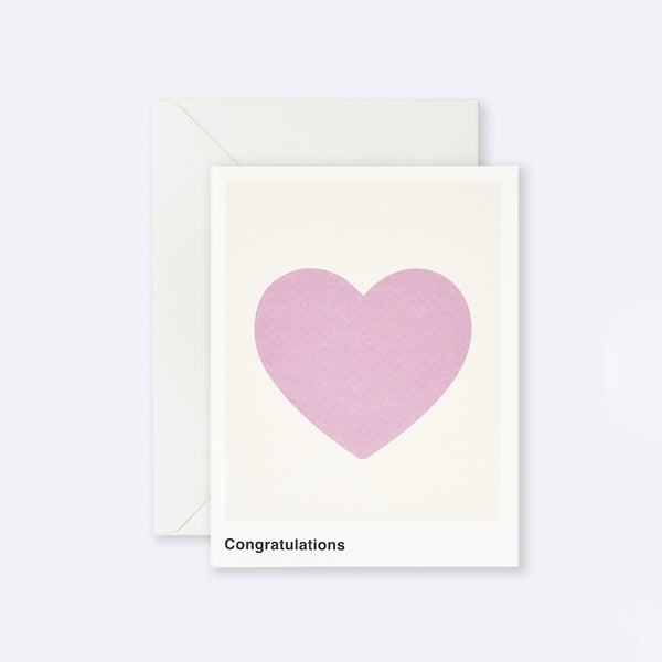 Lettuce | Card | Congratulations Heart