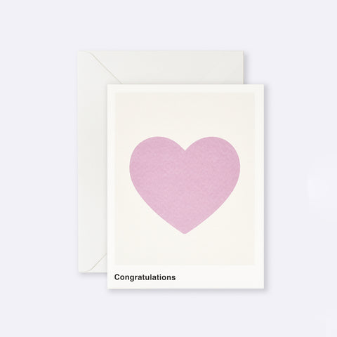 Lettuce | Card | Congratulations Heart