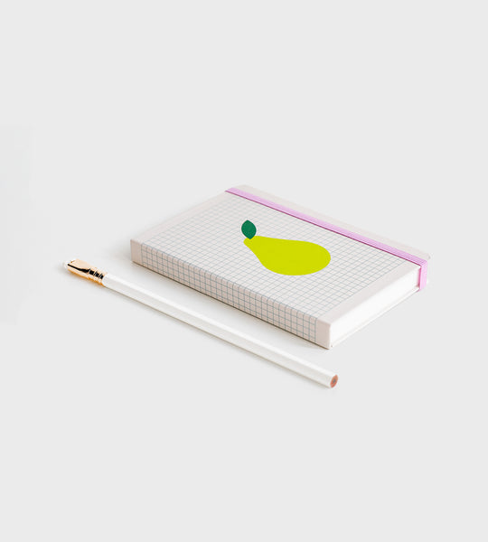 Lettuce | Hardcover Notebook | Pear Grid