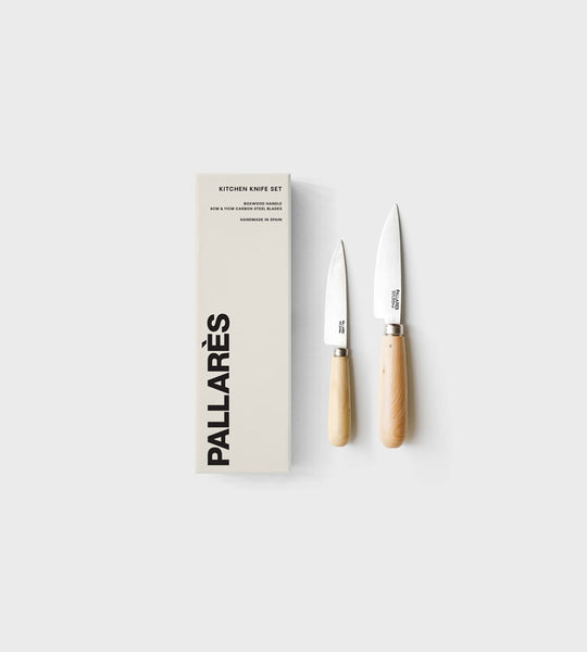 Pallarès Kitchen Knife Set Carbon 8cm & 11cm