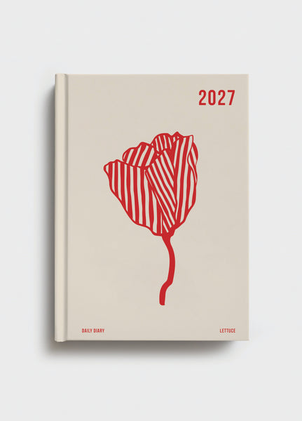 Lettuce 2027 Daily Diary | Red Bloom
