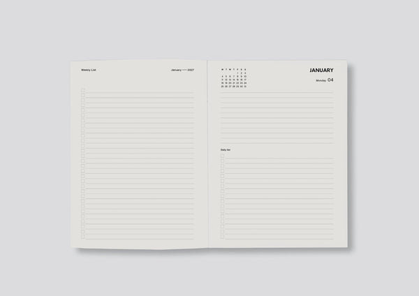 Lettuce 2027 Daily Diary | Berry & Bloom