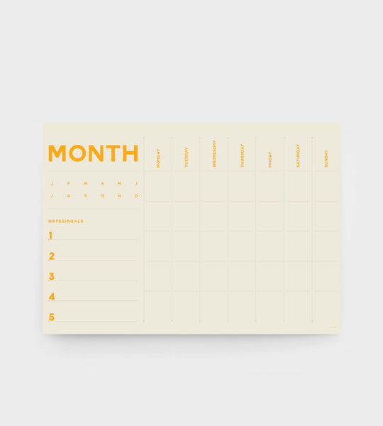 Lettuce | A2 Month Planner