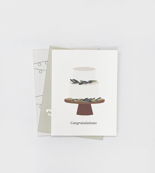 Father Rabbit Stationery | Card | Wedding Cake Congratulations