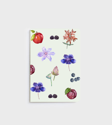 Notebook | Flower Fruit Arrangement