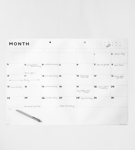 Father Rabbit Stationery | A2 Month Planner