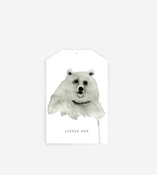 Father Rabbit Stationery | Gift Tag | Bear; Little One