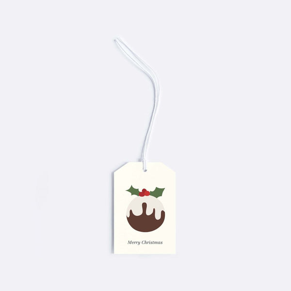 Father Rabbit Stationery | Gift Tag | Christmas Pudding