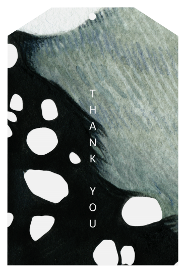 Father Rabbit Stationery | Gift Tag | Abstract Thank You