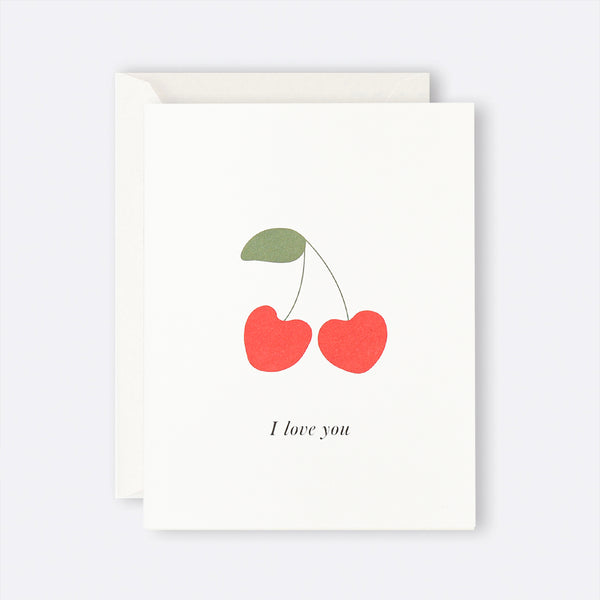 Father Rabbit Stationery | Card | I Love You Cherries