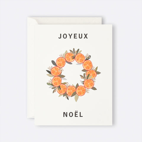 Father Rabbit Stationery | Card | Joyeux Noel Oranges