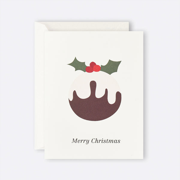 Father Rabbit Stationery | Card | Merry Christmas Pudding
