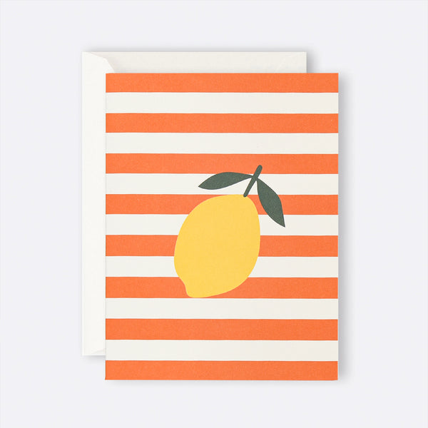 Father Rabbit Stationery | Card | Lemon Stripe