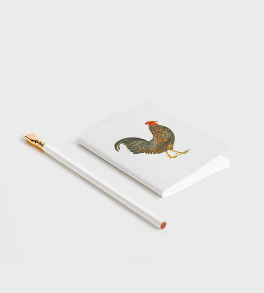 Father Rabbit | B7 Pocket Notebook | Rooster