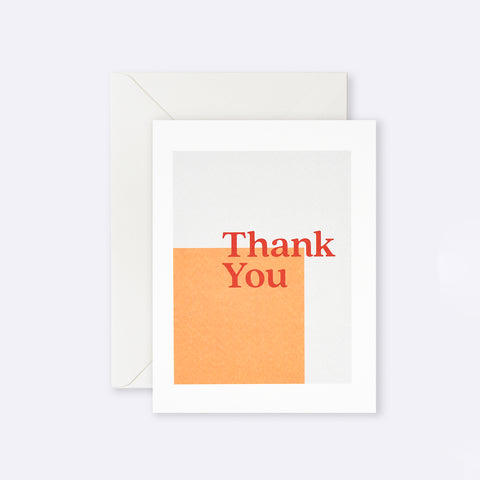 Lettuce | Card | Thank You Orange Square