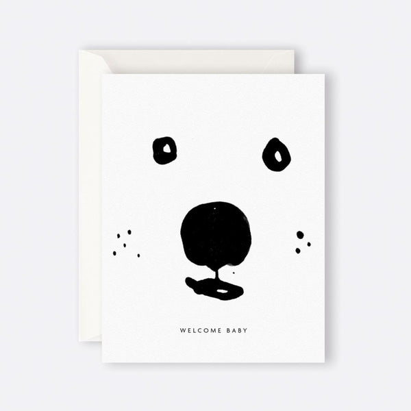 Father Rabbit Stationery | Card | Welcome Baby Bear