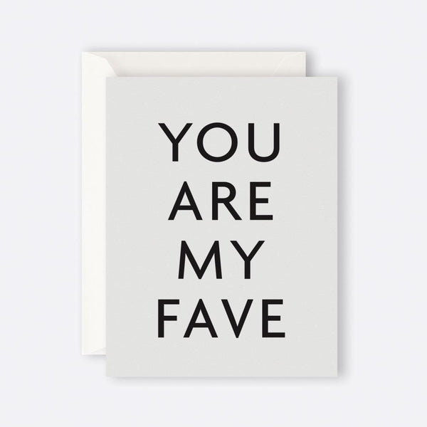 Father Rabbit Stationery | Card | You Are My Fave