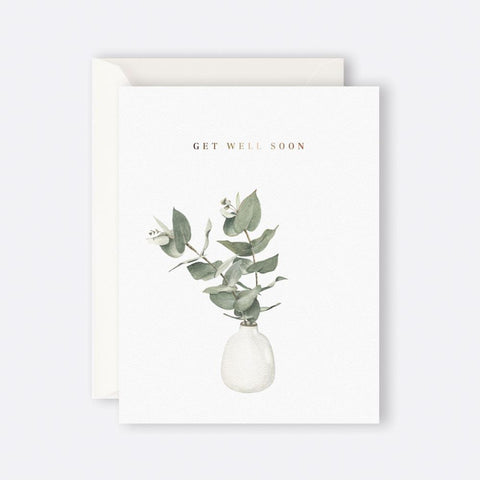 Father Rabbit Stationery | Card | Eucalyptus Get Well Soon