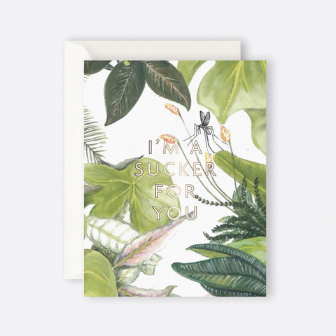 Father Rabbit Stationery | Card | Botanical I'm A Sucker For You