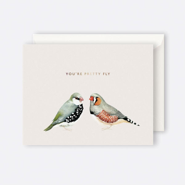 Father Rabbit Stationery | Card | You're Pretty Fly
