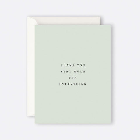 Father Rabbit Stationery | Card | Thank You Very Much For Everything