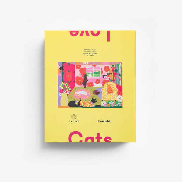 Lettuce x Ensemble | Puzzle | Love Cats